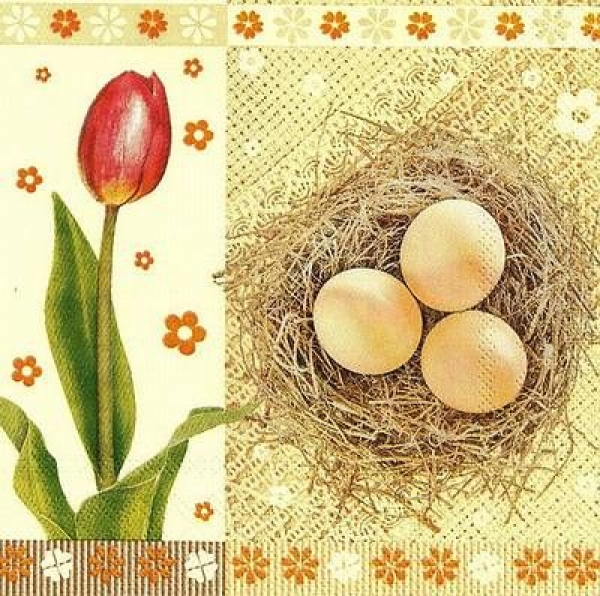 s9z10987 - Frohe Ostern - Napkins - Package - 20 pcs.