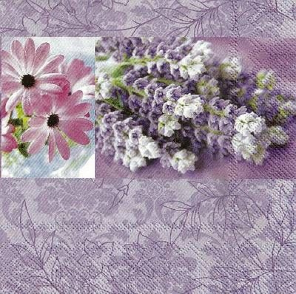s9z11052 - Lavender Love - Servietten - Packung - 20 Stück
