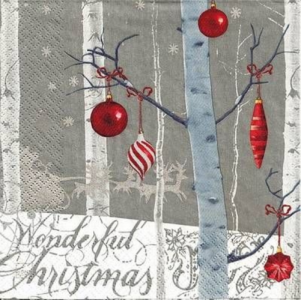 s9z11200 - Magic Christmas - Napkins - Package - 20 pcs..