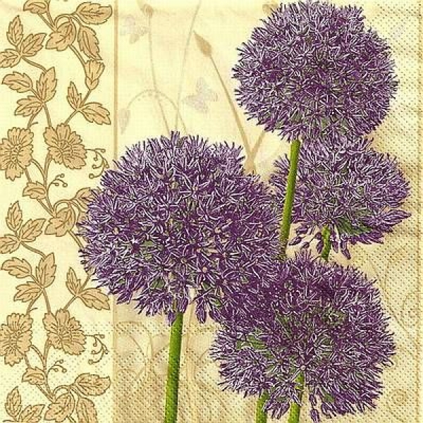 s9z11278 - Allium - Servietten - Packung - 20 Stück