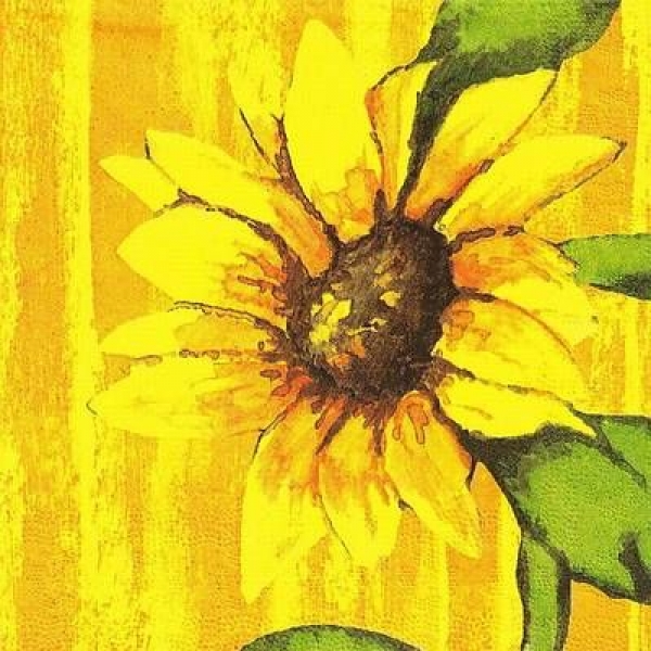 s9z11345 - Sonnenblumen - Napkins - Package - 40 pcs.