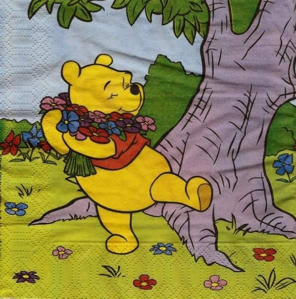 s9z11978 - Winnie Pooh - Serviette - Stückpreis