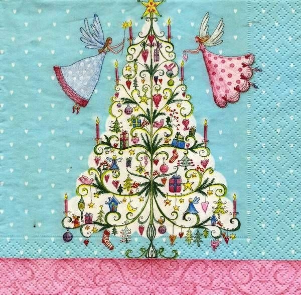 s9z15119 - Tannenbaum - Serviette - Stückpreis