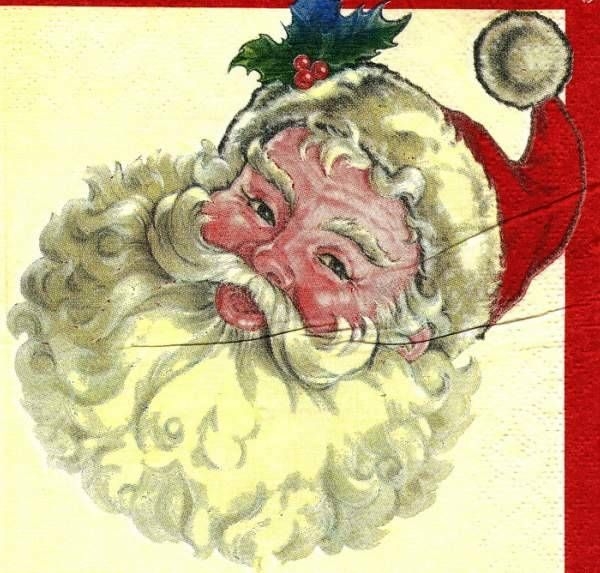 s9z15292 - Santa - Serviette - Stückpreis
