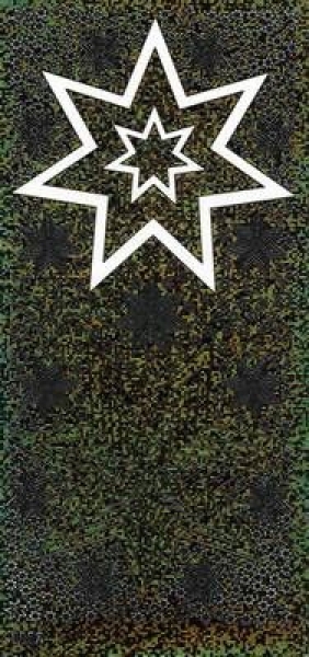 sti0297 - Sticker rauch/holo - Sterne