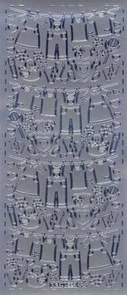 sti0345 -  Sticker silber - Baby