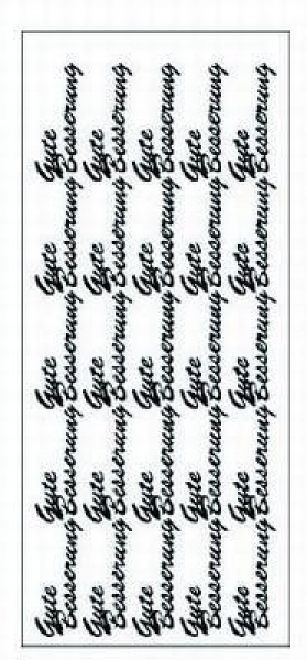 sti0456 -  Sticker gold - Gute Besserung