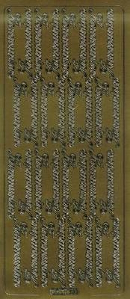 sti0548 - Sticker gold - Kommunion