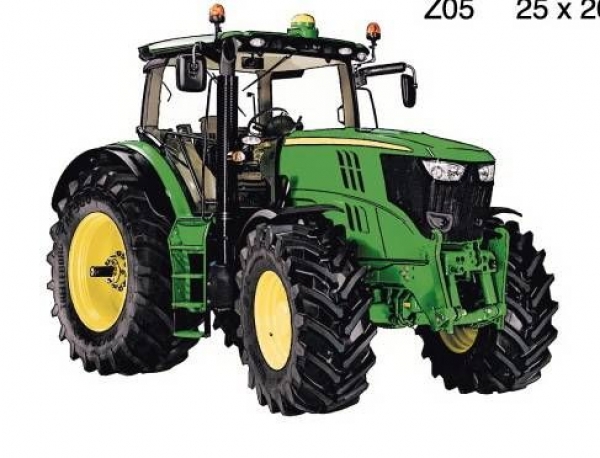 Decal - Trecker - John Deere - 50 x 45 mm
