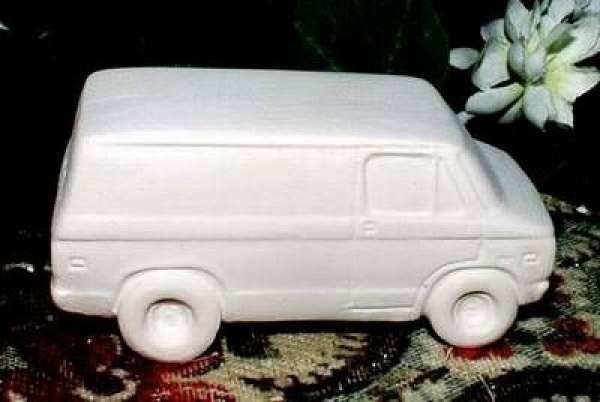 Lieferwagen – Transporter – 7 cm lang – Schrühware