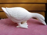 Große fressende Gans – 43 cm lang – Schrühware