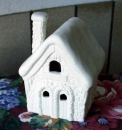 Zwergenwerkstatt zum Nikolausdorf – 12,5 cm hoch – Schrühware