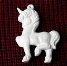 ALBERTAS-GIEßFORM–Gießform – neu – Ornament – tanzendes Einhorm – 8,5 cm