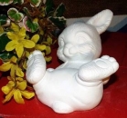Hasenjunge - 20 cm lang - auch für Buchstütze S-1014 - Schrühware