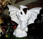Trigoran Drache – Dragon – 25 cm hoch - Schrühware