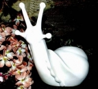 Kleine Schnecke – 26,7 x 25,4 cm  - Schrühware