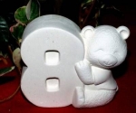 Donas-Zahlenteddy 8 - Schrühware