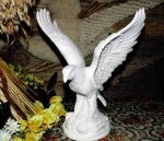 Adler – 29 cm hoch - Schrühware