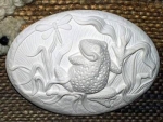 Motivplakette - Frosch - Insert - Schrühware