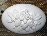 Motivplakette - Erdbeeren - Insert - Schrühware