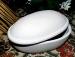 Kleine ovale Dose – 12,7 cm - Schrühware