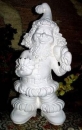 Fröhlicher Troll-Weihnachtsmann – 54 cm hoch - Schrühware