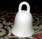 Glocke – 8 cm hoch – Schrühware