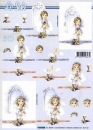 0785 - LeSuh - 3D Bogen - DIN A4 - 21 x 29,7 cm -  Kommunion