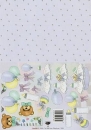 0978 - 3-D Etappenbogen - DIN A4 - 21 x 29,7 cm -  Baby