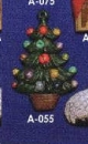 ALBERTAS–Gießform – neu – Tannenbaum – Hänger – 9,2 cm – Design auf Vorder-​ und Rückseite