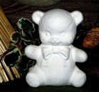 Teddy – Spardose von ALBERTAS – mit Verschluss – Schrühware