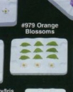 ALBERTAS-Giessform – neu – Orangenblüten – 12teilig bis 2,5 cm - USA