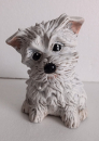 Hund – Westi – 17 cm hoch – Handarbeit aus Keramik – Unikat