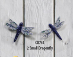 MAYCO-Gießform - neu – Dragonflies – Libellen – small  - im 2er-Set – je 9,6 x 12.7 x 2,2 cm - USA