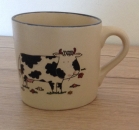 Tasse mit Motiv - Kuh (1) - mit Wunschname - Becher mit Wunschtext