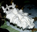 Jesuskind zur CM-Krippe – 17,8 cm lang – Schrühware