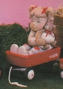 Wagen – mittel  – 15 cm lang (ohne Mädchen) - Schrühware
