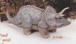 Dino – Triceratops – 25 cm lang – Schrühware - Restbestand