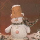 DONAS-Gießform - neu – Crackpot-Schneemann – 22,5 cm hoch - USA