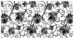 Decal – Chintzabschnitt – Black Parisian – 22 x 12 cm - DISC