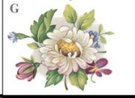 Decal – Blumen – Cottage Garden – 46 x 40 mm