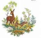 Decal – Reh mit Kitz – 80 mm – DISC