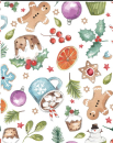 Decal – Chintz – Festive Treats  – ca. 50 x 70 cm
