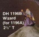 DocHolliday-Gießform – Zauberer – 6,35 cm hoch – USA