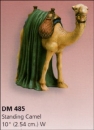 DUNCAN-Krippefiguren – groß – stehendes Kamel bis 25,4 cm lang – Schrühware