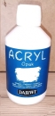 darwi® – Acrylfarbe – weiß - opak – deckend – 250 ml – Ersatz für DUNCAN-OS-431