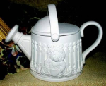 Teddybär – Tee- oder Gießkanne – 15,8 cm hoch – Schrühware