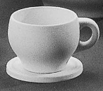 Tasse - Bowlentasse – 9,5 cm Ø – 7,5 cm hoch – ohne Untersetzer - Schrühware