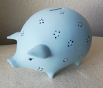 Sparschwein – geschlossen – 17 x 11 cm – Schrühware