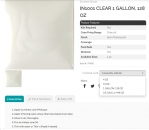 IN-1001 – Clear Transparent – Envision Glazes - Best of DUNCAN – 128 oz = 3,78 Liter - Gallone